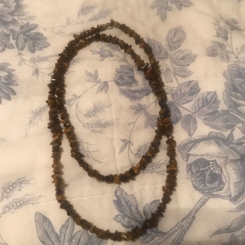 EUC Tigers Eye 🐯 Necklace